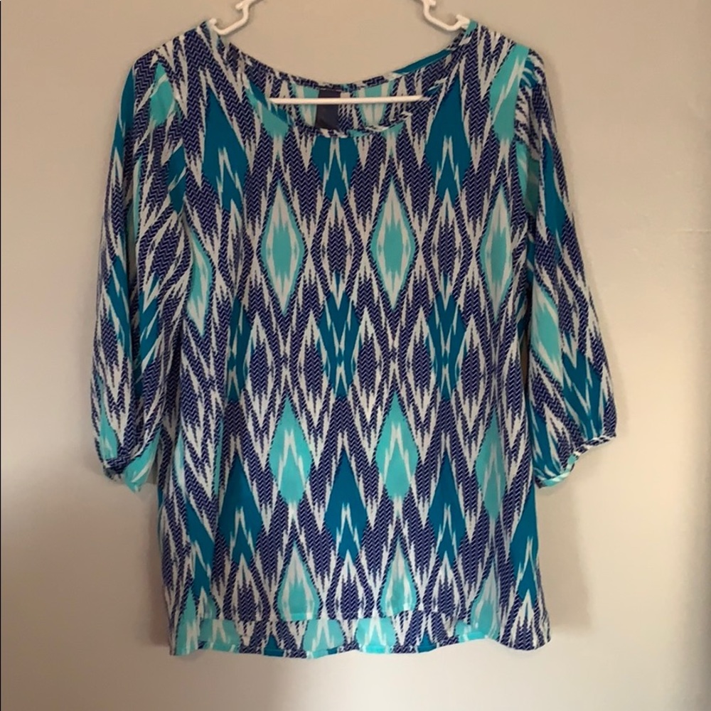 Women’s Small, Blue Pair Blouse